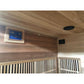 SunRay Roslyn HL400KS Indoor Home Infrared Sauna - ceiling with speaker and control panel