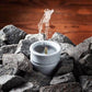 Hukka Solina - Sauna Fountain and Essence Diffuser in rocks