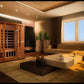 Dynamic Sauna Lugano DYN-6336-02 | 3 Person Low EMF Far Infrared Sauna