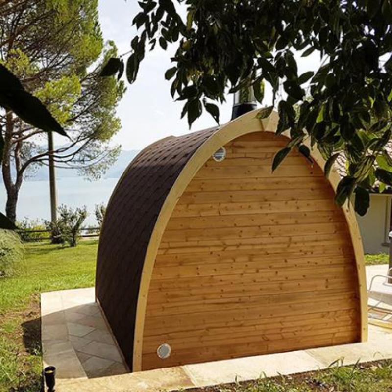SaunaLife G3 Home Sauna Kit | 4 Person Outdoor Sauna Cabin