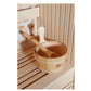 SunRay Westlake 300LX - 3 Person Indoor Traditional Steam Sauna-bucket