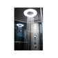 Ariel Mesa-WS-802A-Blue Glass-steam-shower-Rainfall showerhead