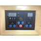SunRay Aspen HL300K2 Indoor Infrared Sauna - 3 Person Canadian Hemlock - Control Panel