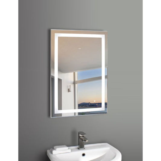 Audrey Wall-mounted LED Mirror - front view
