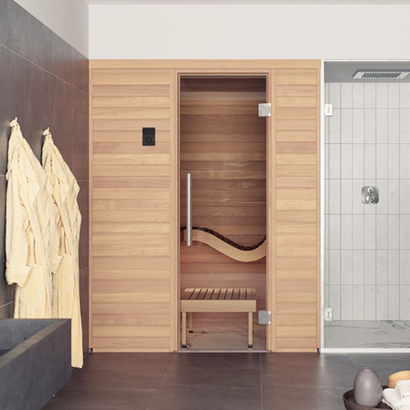 modern home sauna