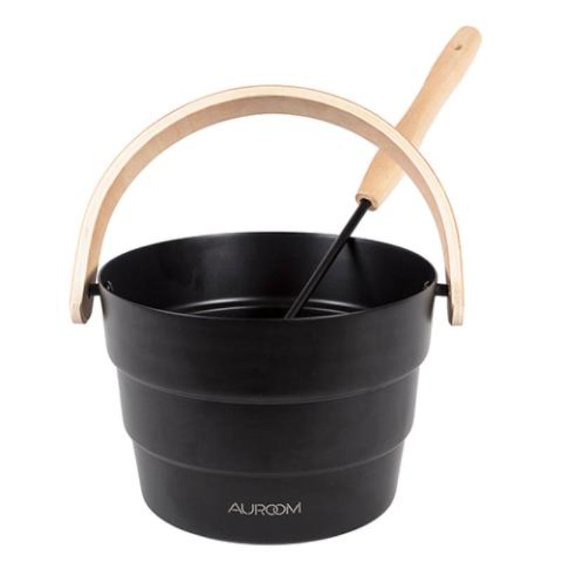 Auroom Steam Sauna Water Bucket & Ladle