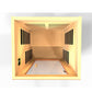 Avila Infrared Sauna DYN-6103-01 Dynamic Saunas roof cutaway, view top down