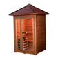 Bristow HL200DSW Traditional Outdoor Steam Sauna with Shingled roof