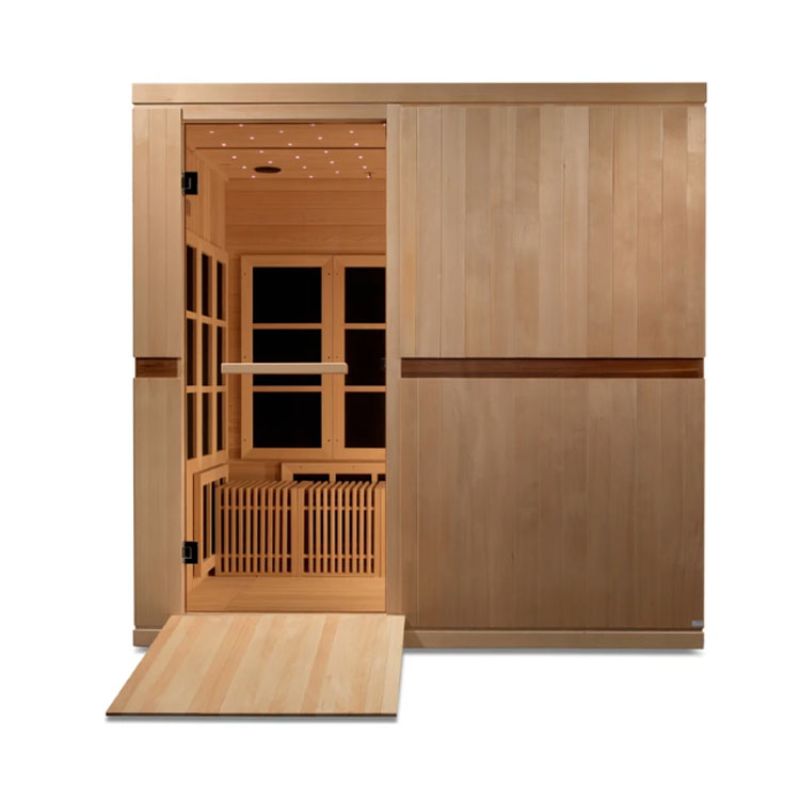 Golden Designs Catalonia GDI-6880-01 | Hot Yoga Room/Wheelchair Accessible Sauna with ramp