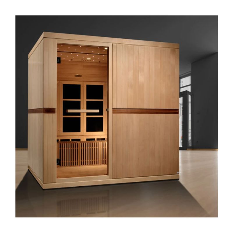 Golden Designs Catalonia GDI-6880-01 | Hot Yoga Sauna/Wheelchair Accessible Sauna