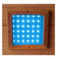 Enlighten Rustic 2 Person Infrared Sauna-Chromotherapy Blue