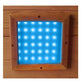 Sauna chromotherapy lighting - complete set - blue
