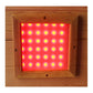 Infrared sauna chromotherapy - red
