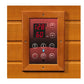 Golden Designs Studio Elite GDI-6109-01 | 2 Person Far Infrared Sauna-control panel close up