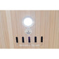 SunRay Cordova HL200K1 - 2 Person Indoor Infrared Sauna-Cedar - vent and light