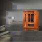 Dynamic Saunas Lugano Elite DYN-6336-02 | 3 Person, Ultra Low Far Infrared Sauna