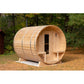 Dundalk Serenity Barrel Sauna CTC2245W - in the yard