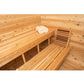 Dundalk LeisureCraft Luna outdoor traditional sauna CTC22LU 2 benches