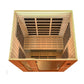 Lugano DYN-6336-02 3 Person Infrared Sauna - roof cutaway