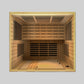 Dynamic Saunas Lugano DYN-6336-02 | 3 Person Low EMF Far Infrared Sauna