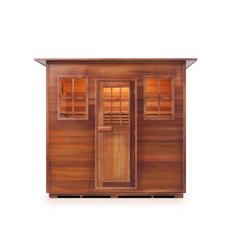 Enlighten-Moonlight 5 Person-Traditional Sauna-Slope Roof