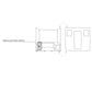 Enlighten-Sapphire 5 Person Hybrid Sauna - Heater placement