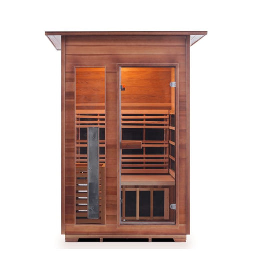 Enlighten Diamond-2 Person-Indoor-Hybrid Sauna
