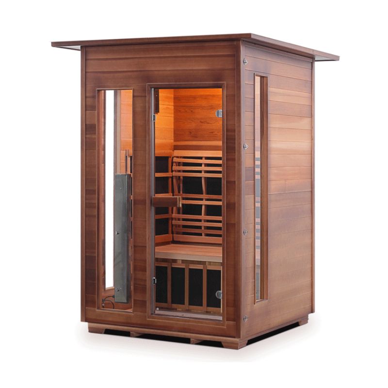 Enlighten Diamond-2 Person Indoor Hybrid Sauna
