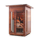 Enlighten Diamond-2 Person Outdoor Slope Roof Hybrid Sauna