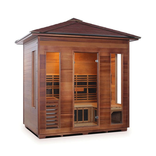 Enlighten Diamond-5 Person-Hybrid sauna 1