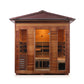 Enlighten Diamond-5 Person-Hybrid Sauna-Peak Roof