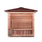 Enlighten Moonlight 4 Person-Traditional Sauna-Peak Roof-Interior