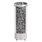Harvia Cilindro PC60E Half Series 6kW Stainless Steel Sauna Heater - full view