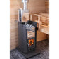 Harvia 20 Pro wood burning stove - installed and in use