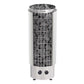 Harvia Cilindro PC60 - Half Series 6kW Stainless Steel Sauna Heater - full front view