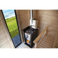 Harvia Pro 36 wood sauna stove - in a sauna