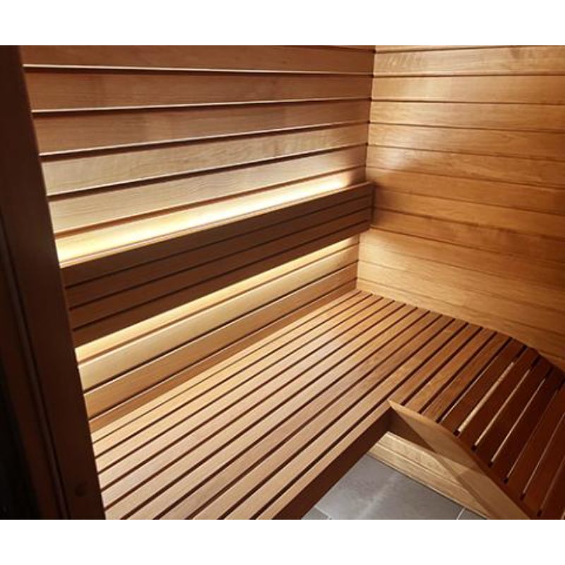 Sauna Dimmable LED Lighting Control - backlit