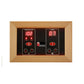 Maxxus MX-K356-01 ZF | 3 Person Corner Near Zero EMF FAR Indoor Infrared Sauna-control panel