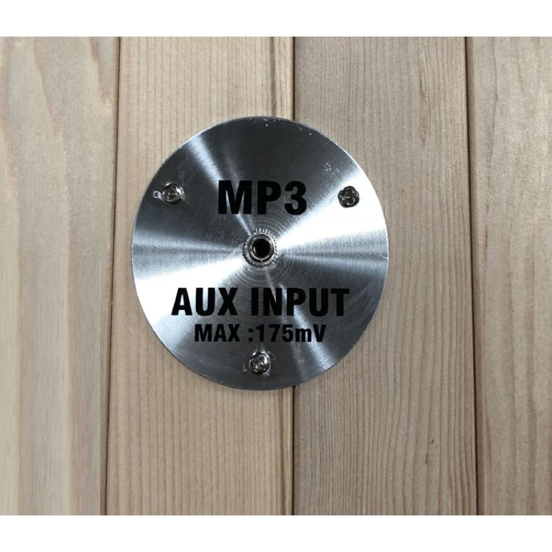 Maxxus Sauna Seattle MX-J206-01 - 2 Person Low EMF Indoor FAR Infrared Sauna - MP3