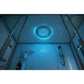 Maya Bath Platinum Catania Steam Shower - lights on
