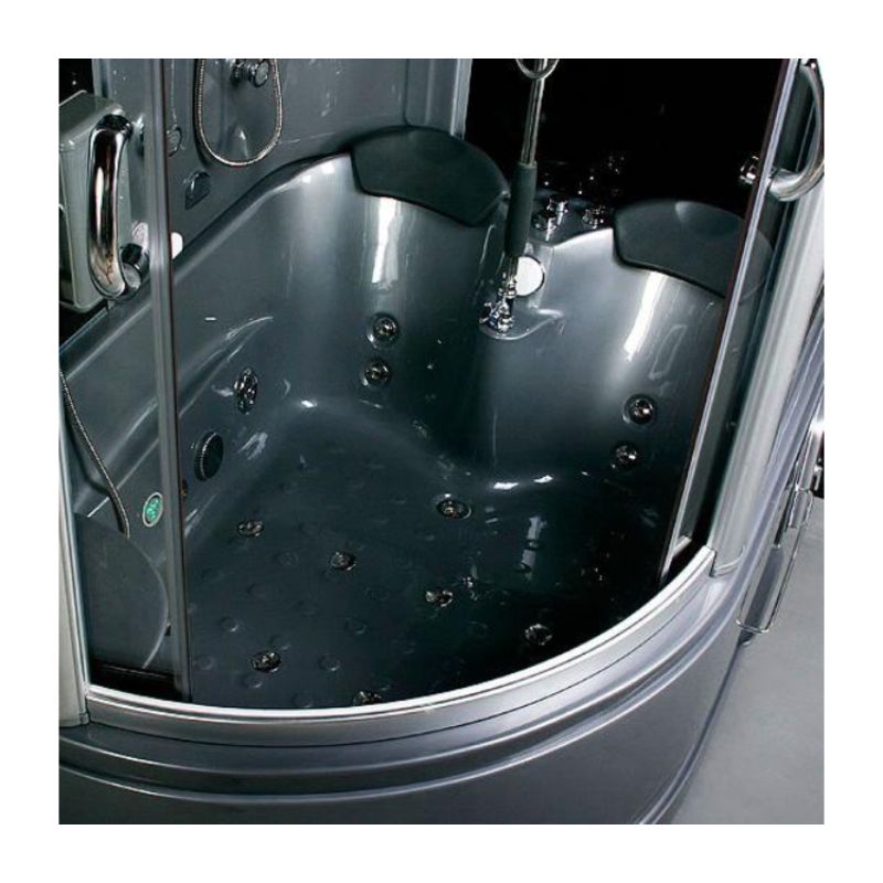 Maya Bath Platinum Siena Steam Shower & Tub Combo 4 kW - tub interior