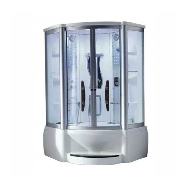 Mesa-WS-609A Luxury Steam Shower - Clear glass