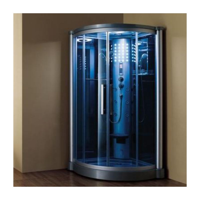 Mesa WS-801L Blue Glass luxury Steam Shower