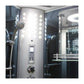 Mesa WS-801L Luxury Steam Shower -lit up