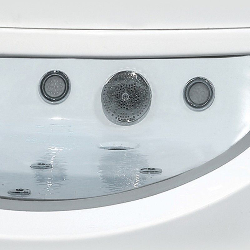 Ariel Platinum DA333 Luxury Steam Shower and Jet Tub - jest
