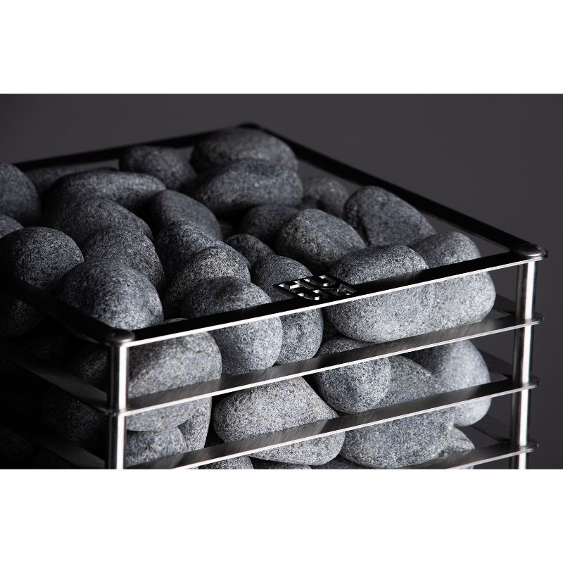 CLIFF Series 10.5kW Sauna Heater | HUUM - close up of the rocks