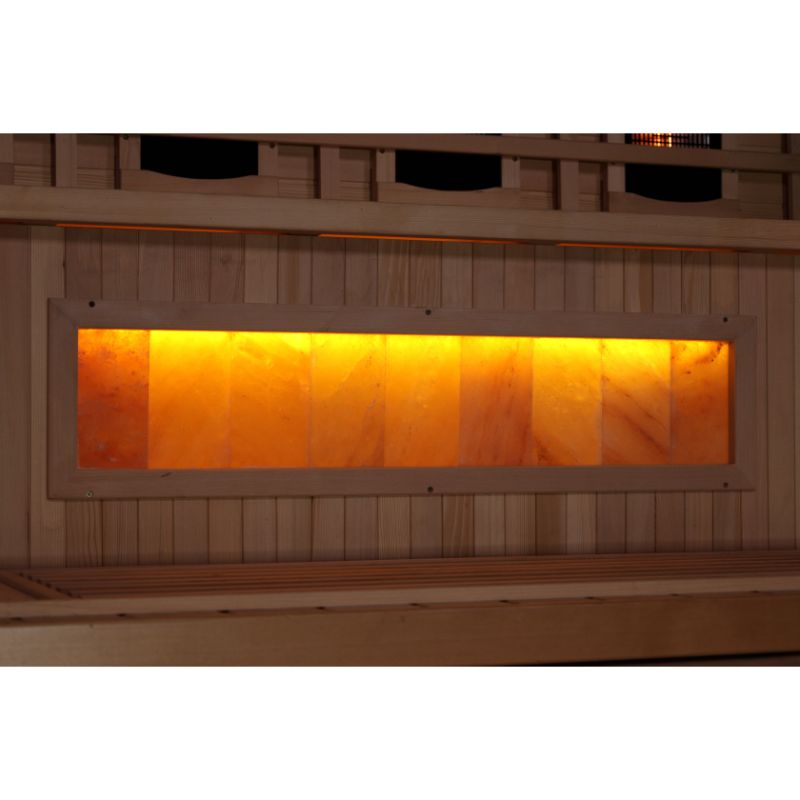Golden Designs Reserve Edition GDI-8030-02 - Infrared Sauna - Himalayan Salt Bars