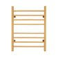 WarmlyYours Sierra TW-SR08GS-HP Dual Connection Towel Warmer Gold Finish