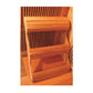 SunRay Cordova HL200K1 - 2 Person Indoor Infrared Sauna-Cedar-backrest