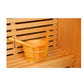 SunRay Tiburon HL400SN - 4 Person Indoor Traditional Steam Sauna-bucket